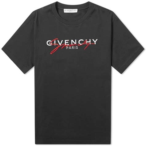 givenchy white t shirt holes|givenchy signature t shirt.